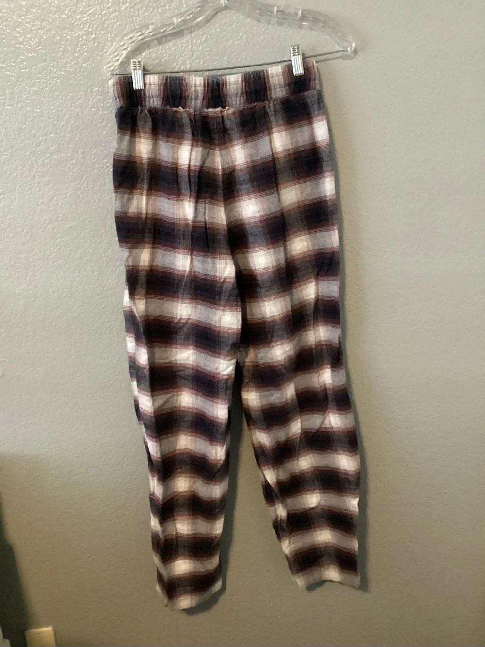 Gymshark  Flannel Plaid Lounge Pants -